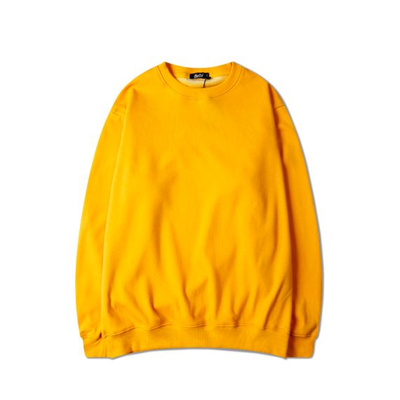 Áo Nỉ Sweater Oversize Basic - Vàng - M