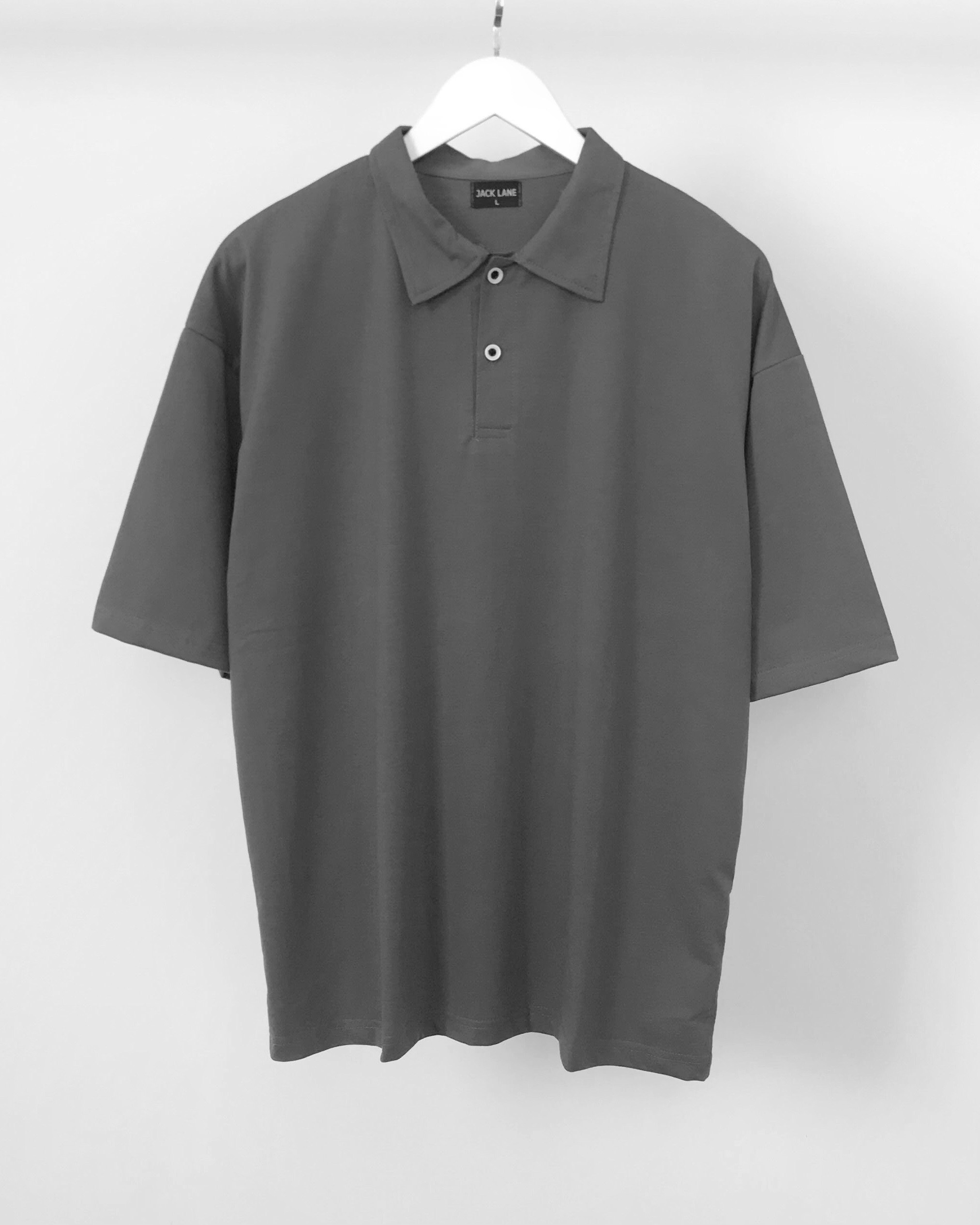 Áo Polo Oversize Dazi - Xám - M