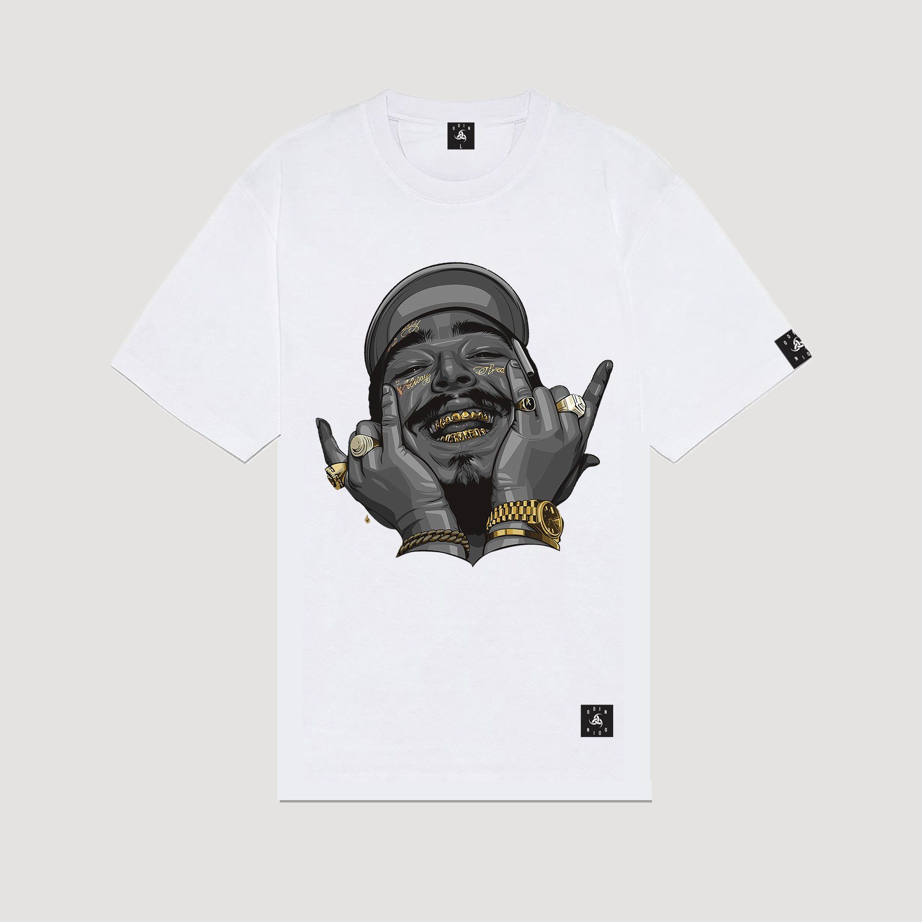 Áo Thun Oversize Dope - Trắng - M