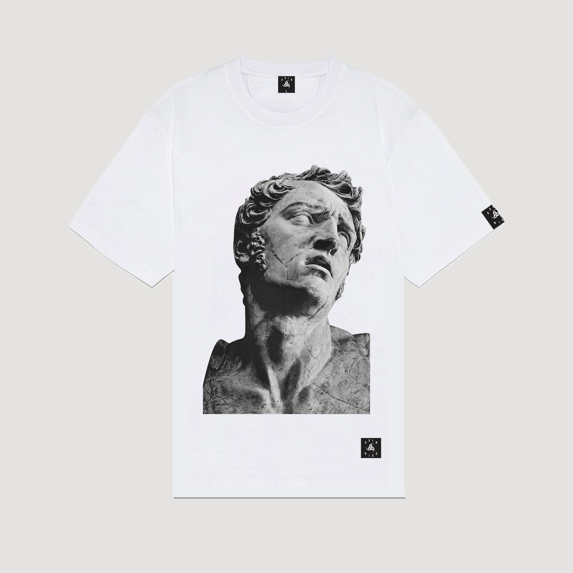 Áo Thun Oversize Roman - Trắng - M