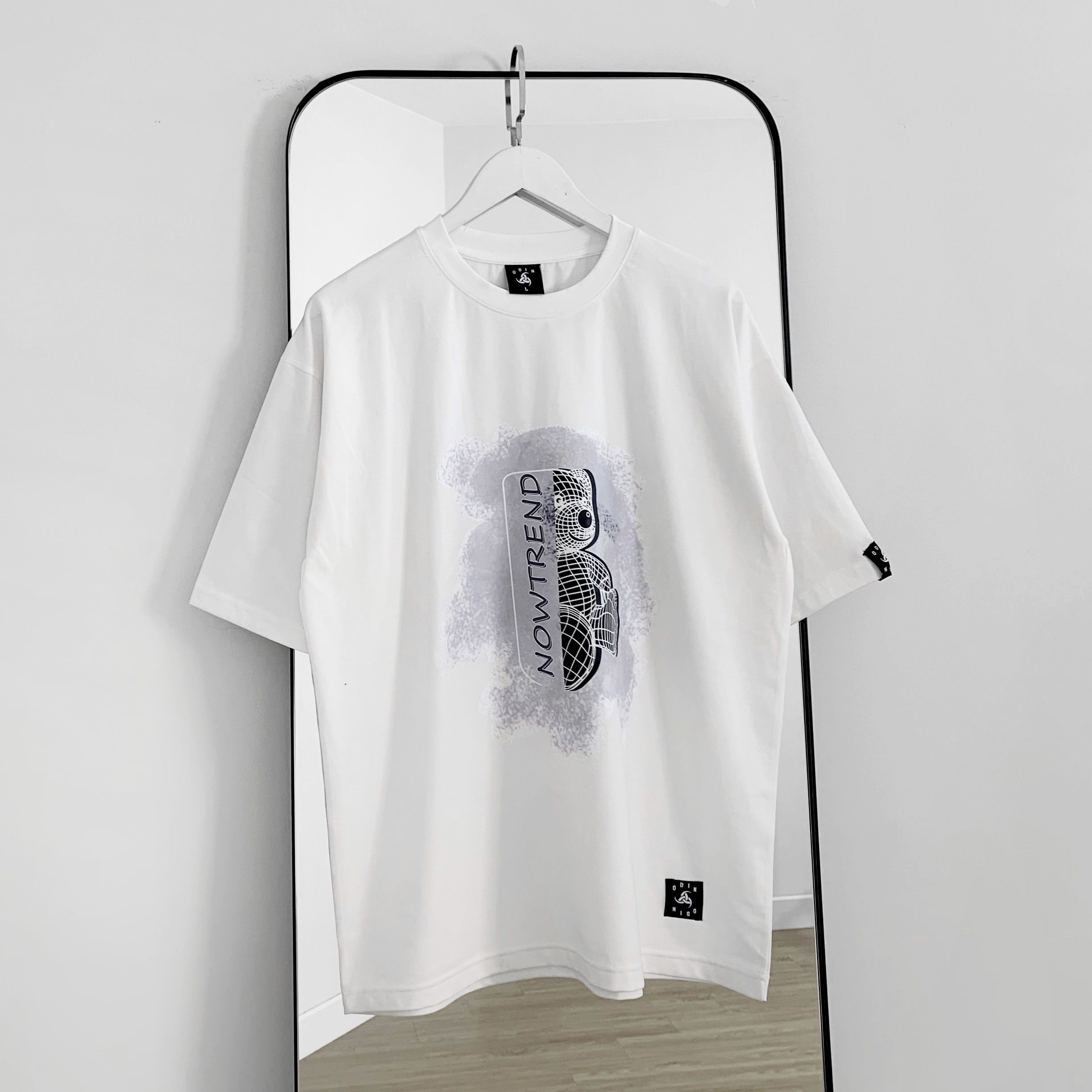 Áo Thun Oversize Nowtrend - Trắng - M