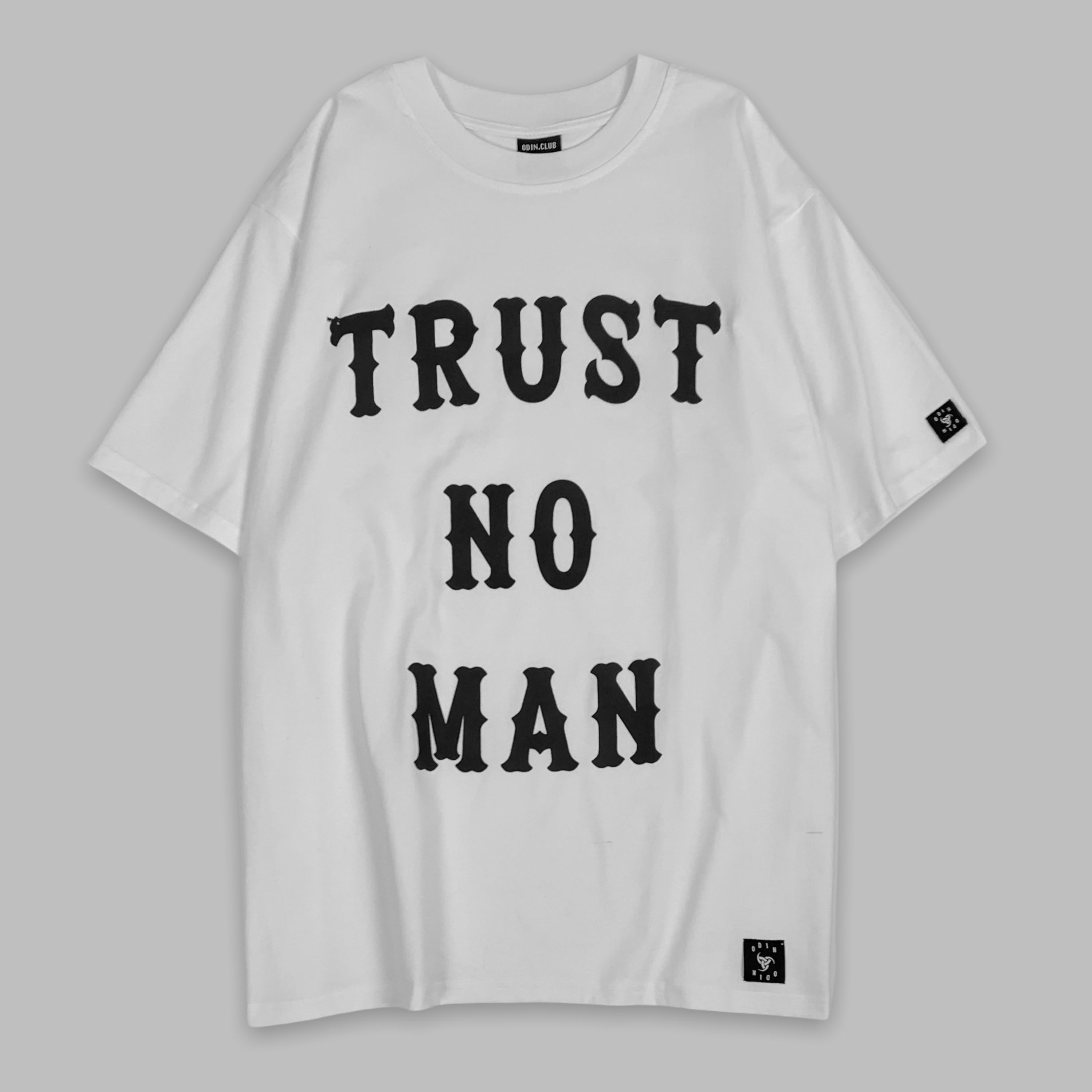 Áo Thun ODIN Trust No Man - Trắng - M