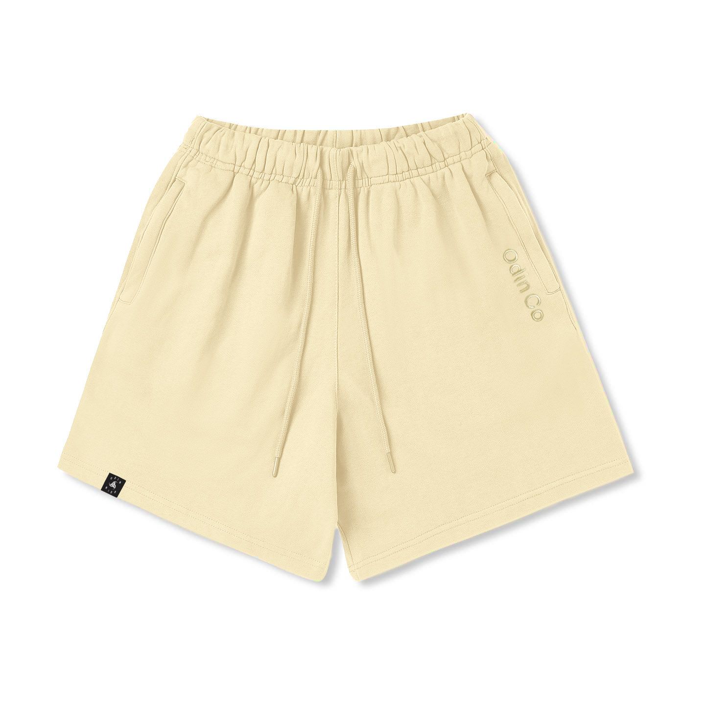 Quần Short Nỉ Thêu ODIN - Be - M