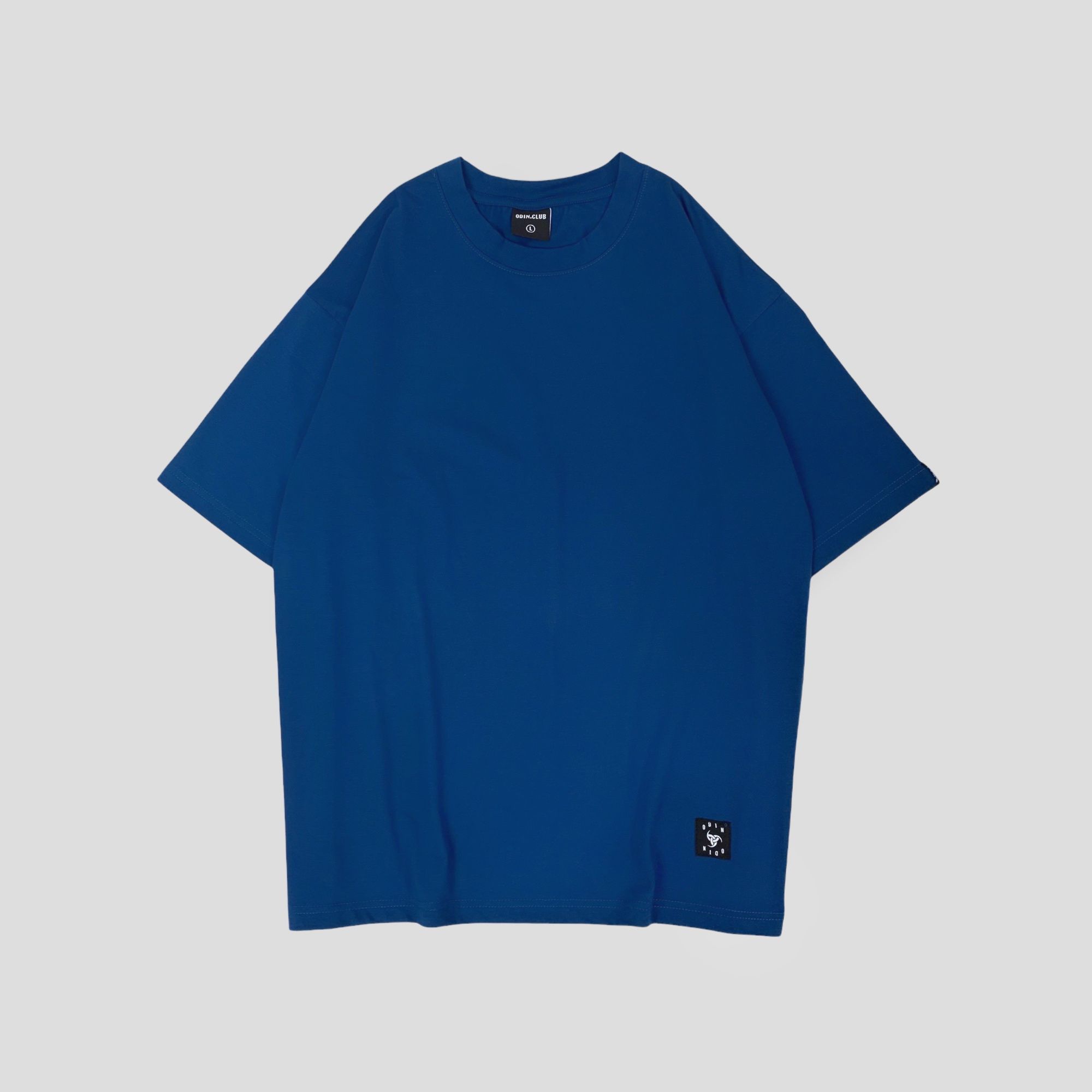 Áo Thun Trơn Oversize ODIN - Xanh Đậm - M