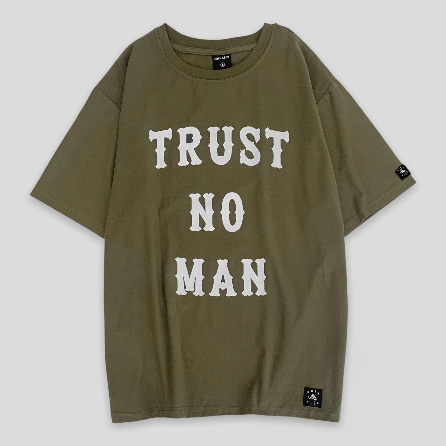 Áo Thun ODIN Trust No Man - Xanh Rêu - M