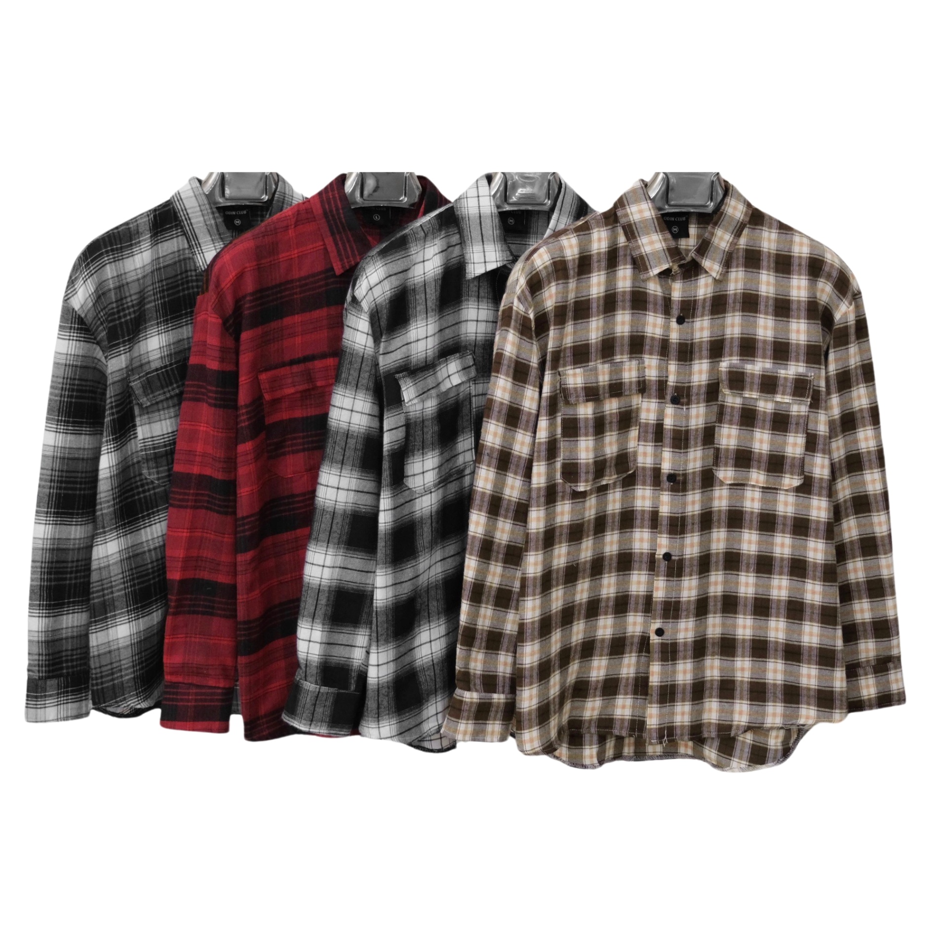 Áo sơ mi dài tay Flannel Odin Club