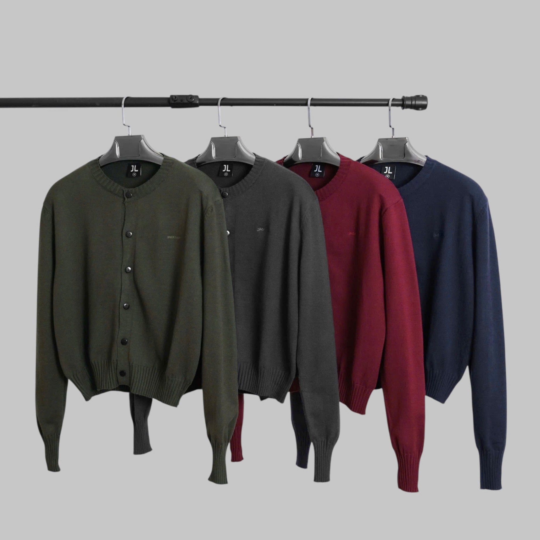 Áo khoác cardigan len Leon Jack Lane