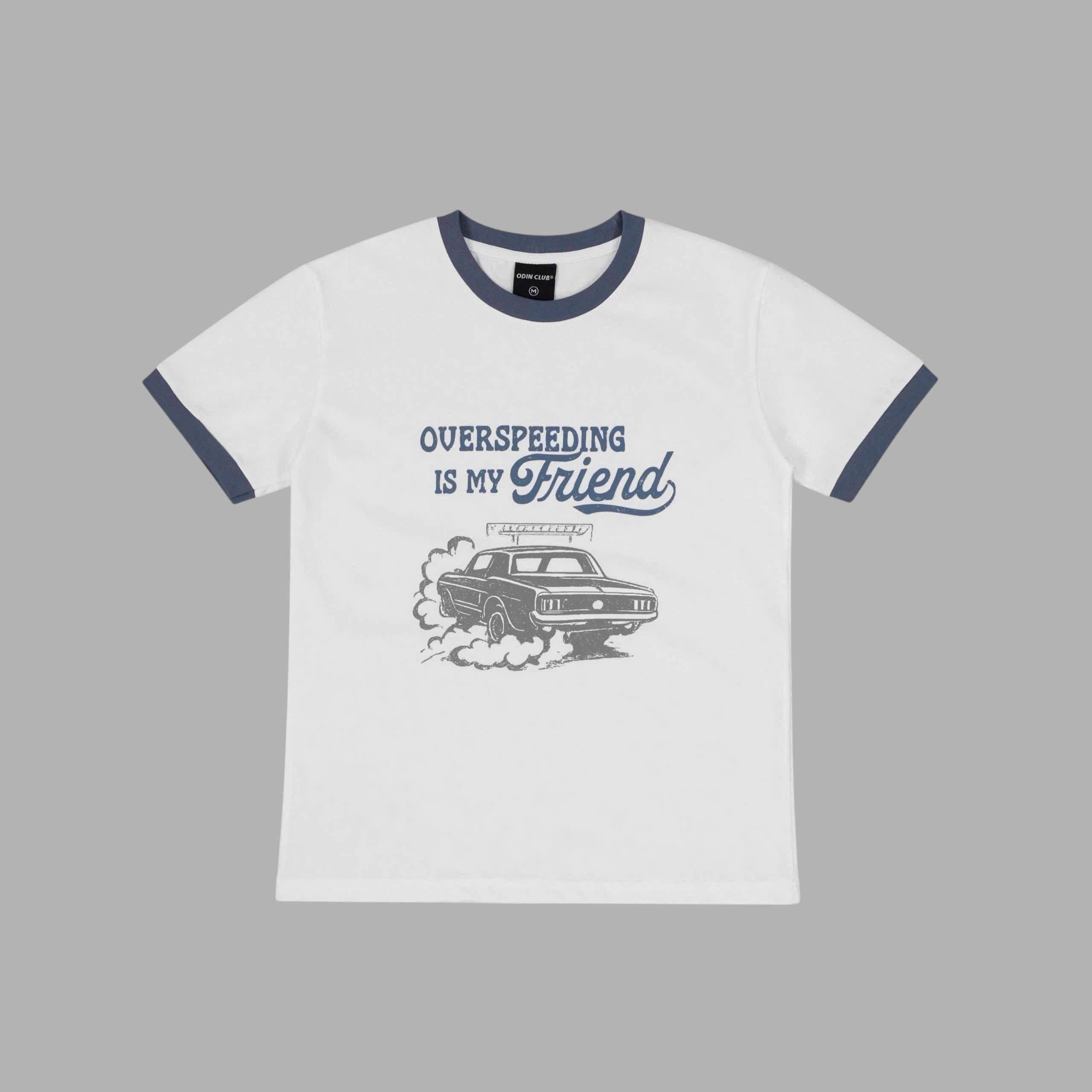 Áo Ringer Tee Speeding Odin Club - Trắng - L