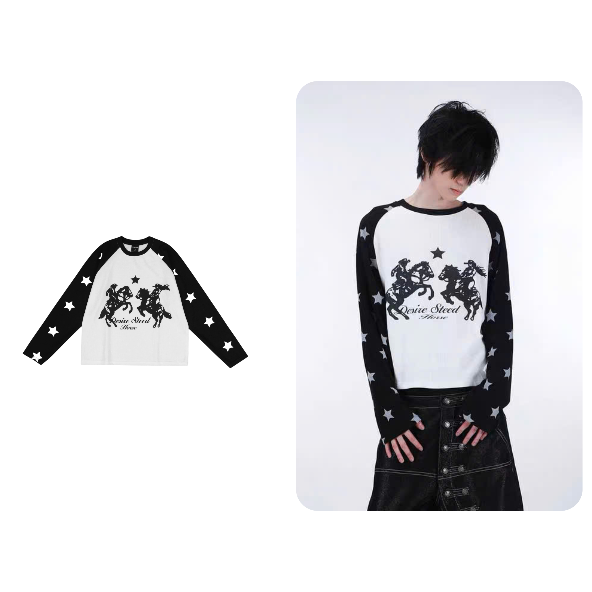 Áo dài tay Raglan Waffle Desired Odin Club