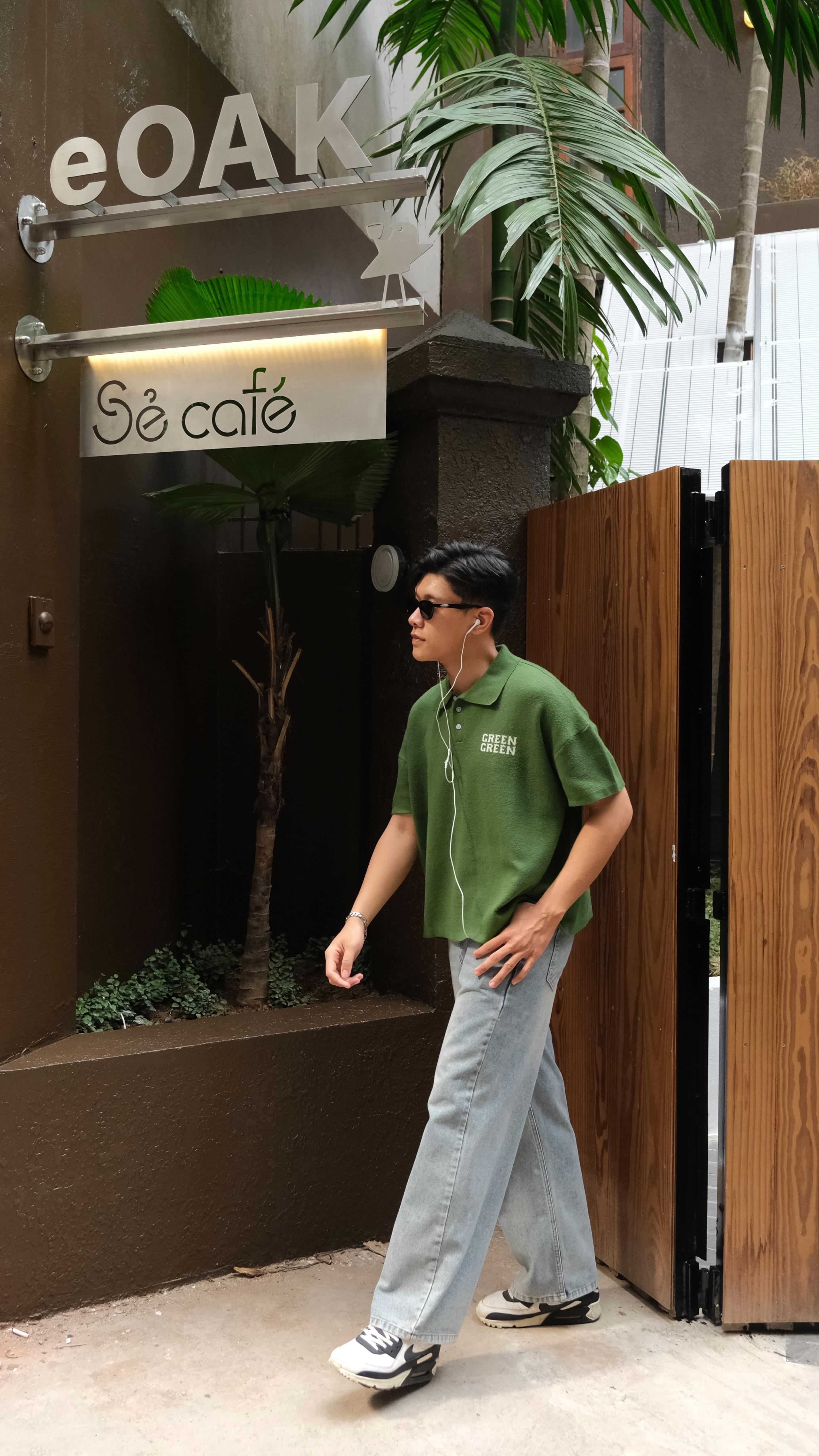 Áo polo len cộc tay Color Jack Lane