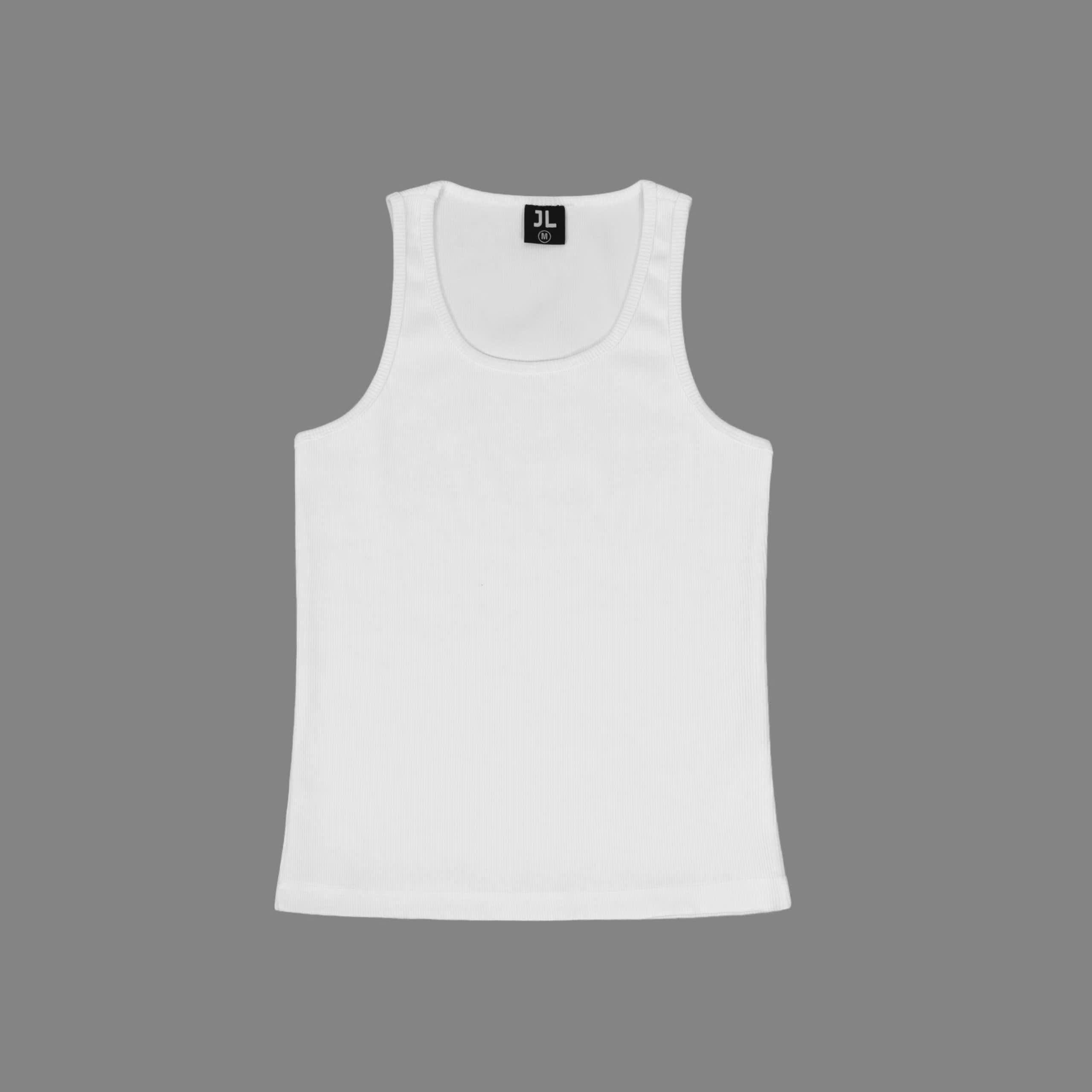 Áo tanktop Base Jack Lane - Form fit (Fit Jin) - Trắng - L