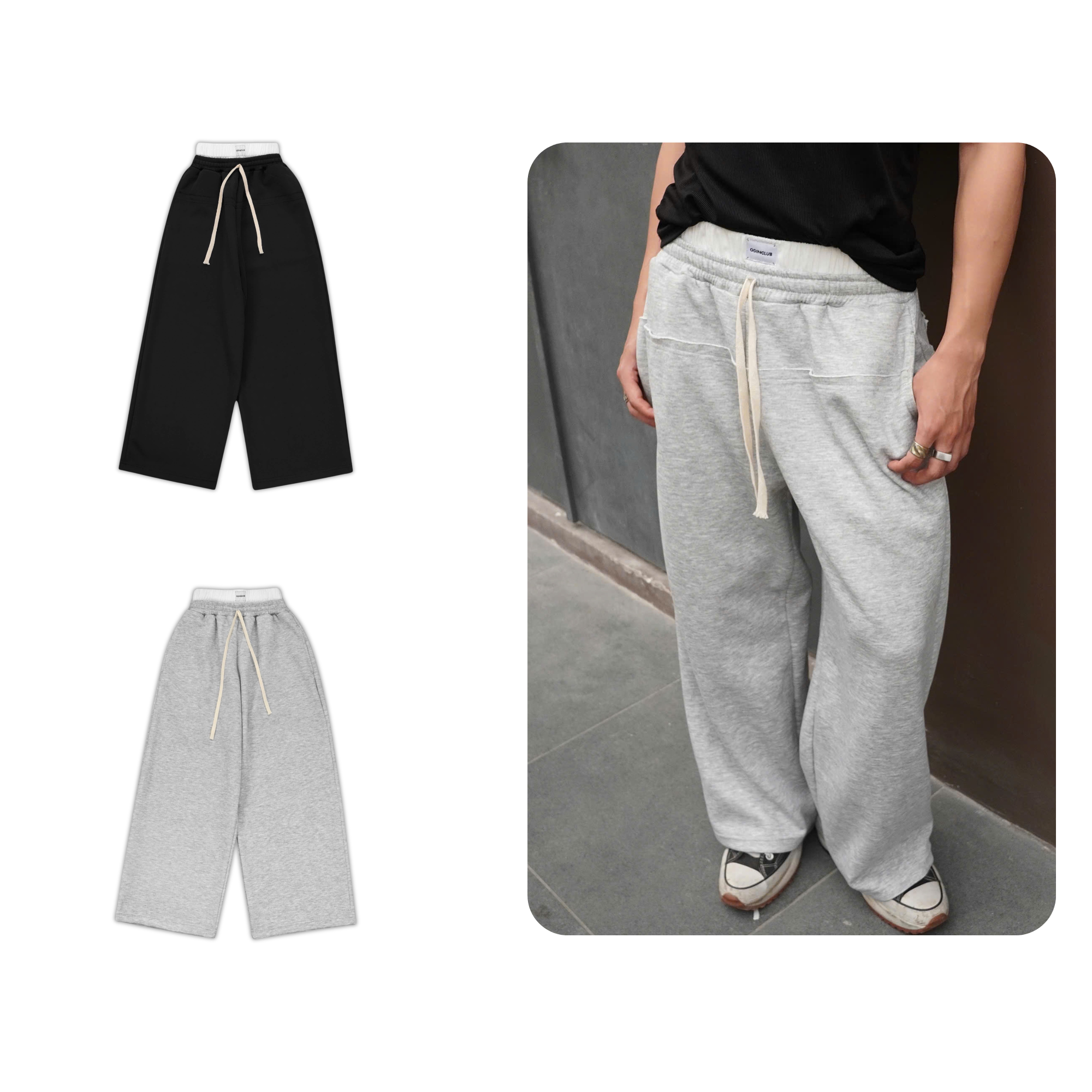 Quần nỉ dài Double Pants Odin Club