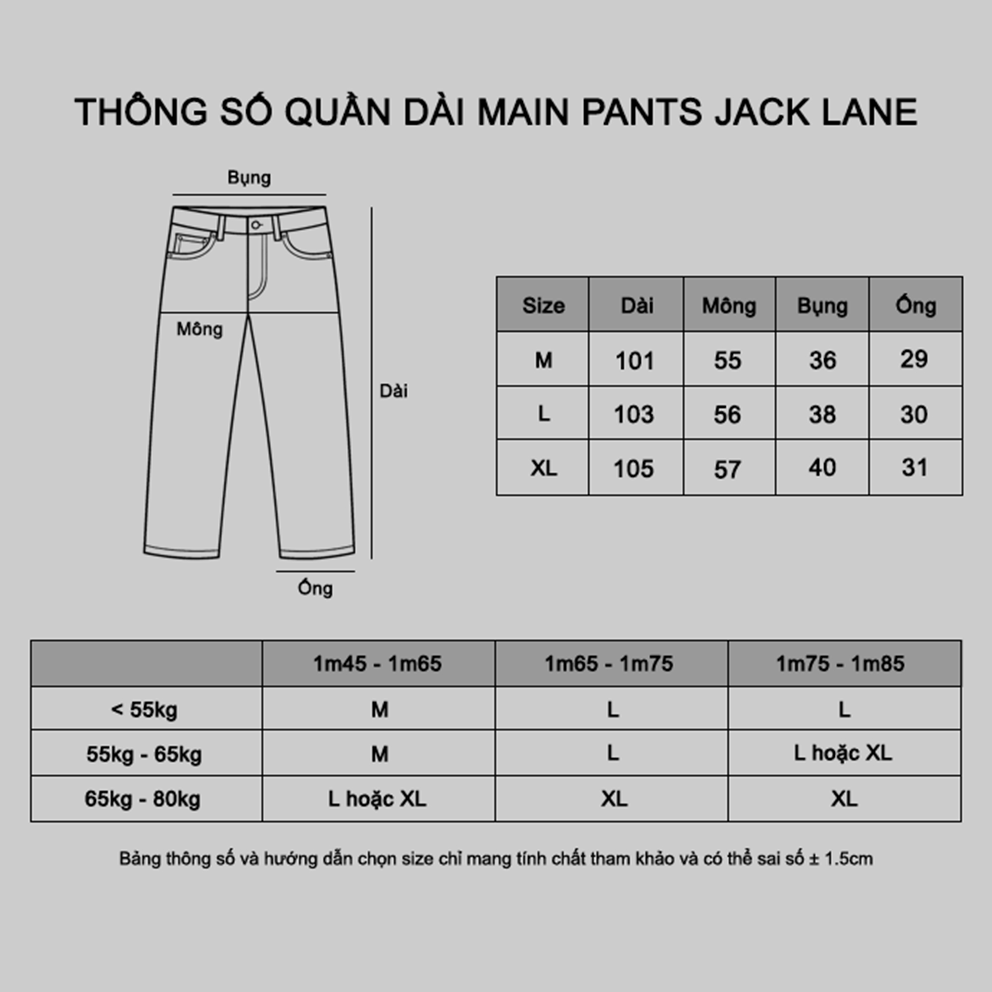 Thông số quần dài Main Pants Jack Lane.jpg