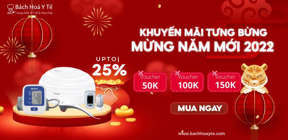 Khuyến mãi tưng bừng, mừng năm mới 2022