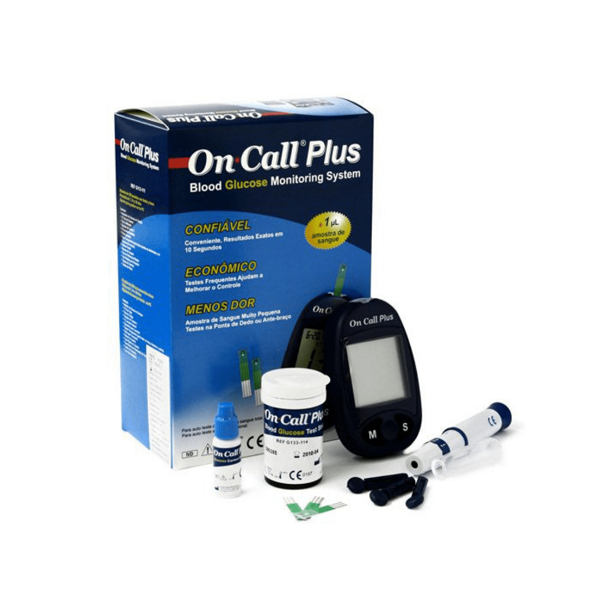 Máy đo đường huyết On Call Plus kèm 25 Que