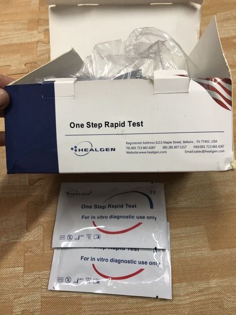 Test nhanh HIV kháng thể ONE STEP (1Hộp=50 que)