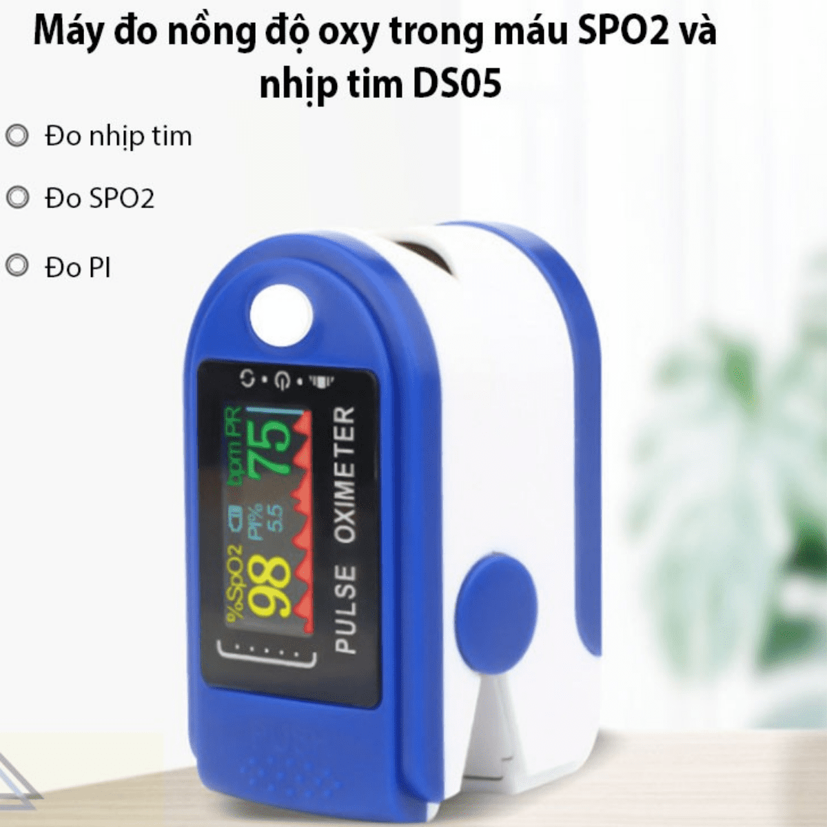 Máy đo nồng độ oxy trong máu Contec CMS50D