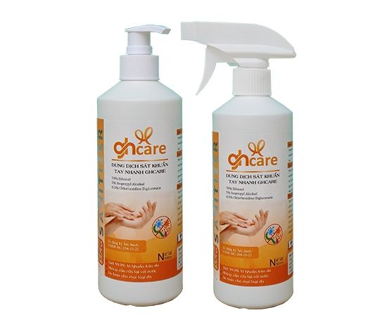 Dung dịch sát khuẩn GH Care chai 500ml