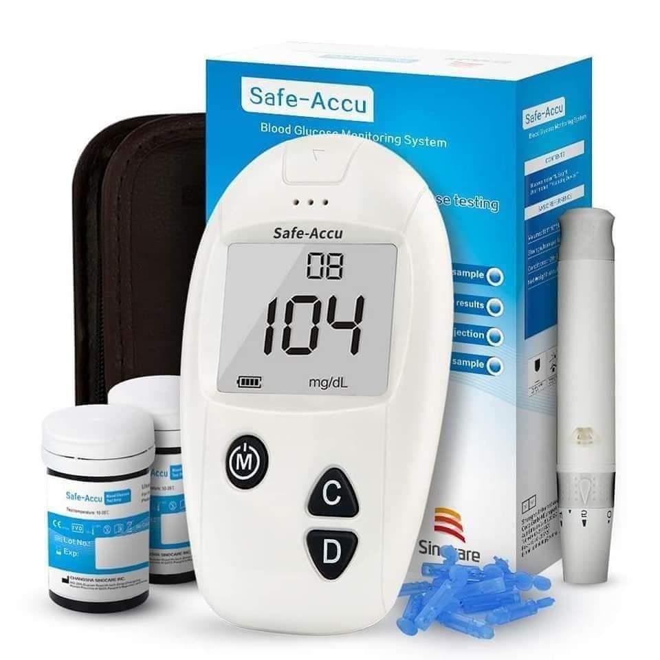 Máy đo đường huyết Sinocare Safe-Accu