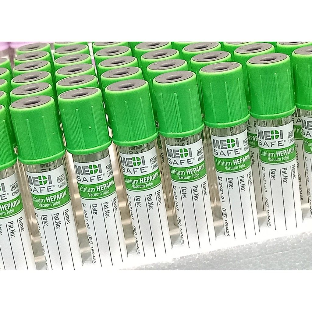 Ống nghiệm Heparin 3ml, Biotech-VN (1 khay=100 ống)