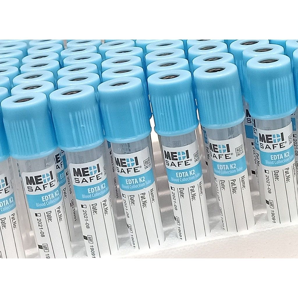 Ống nghiệm EDTA K2 3ml Biotech (1 khay=100 ống)