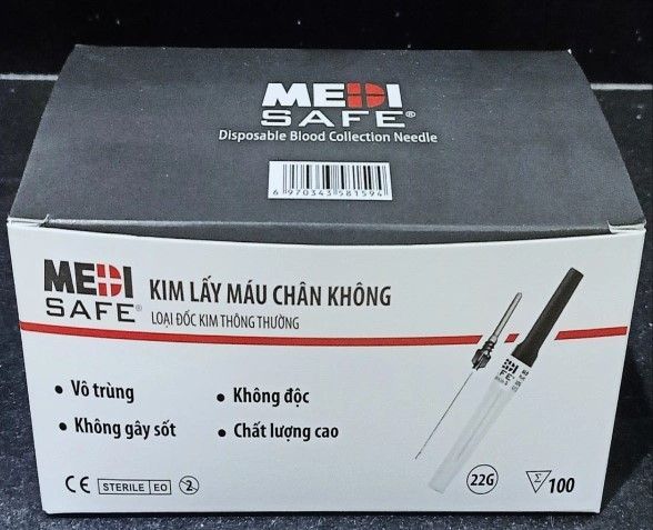 Kim lấy máu chân không, Henso Medical - Số 22G