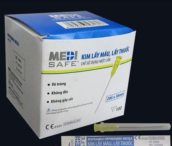 Kim lấy máu, lấy thuốc Henso Medical - Số 20G