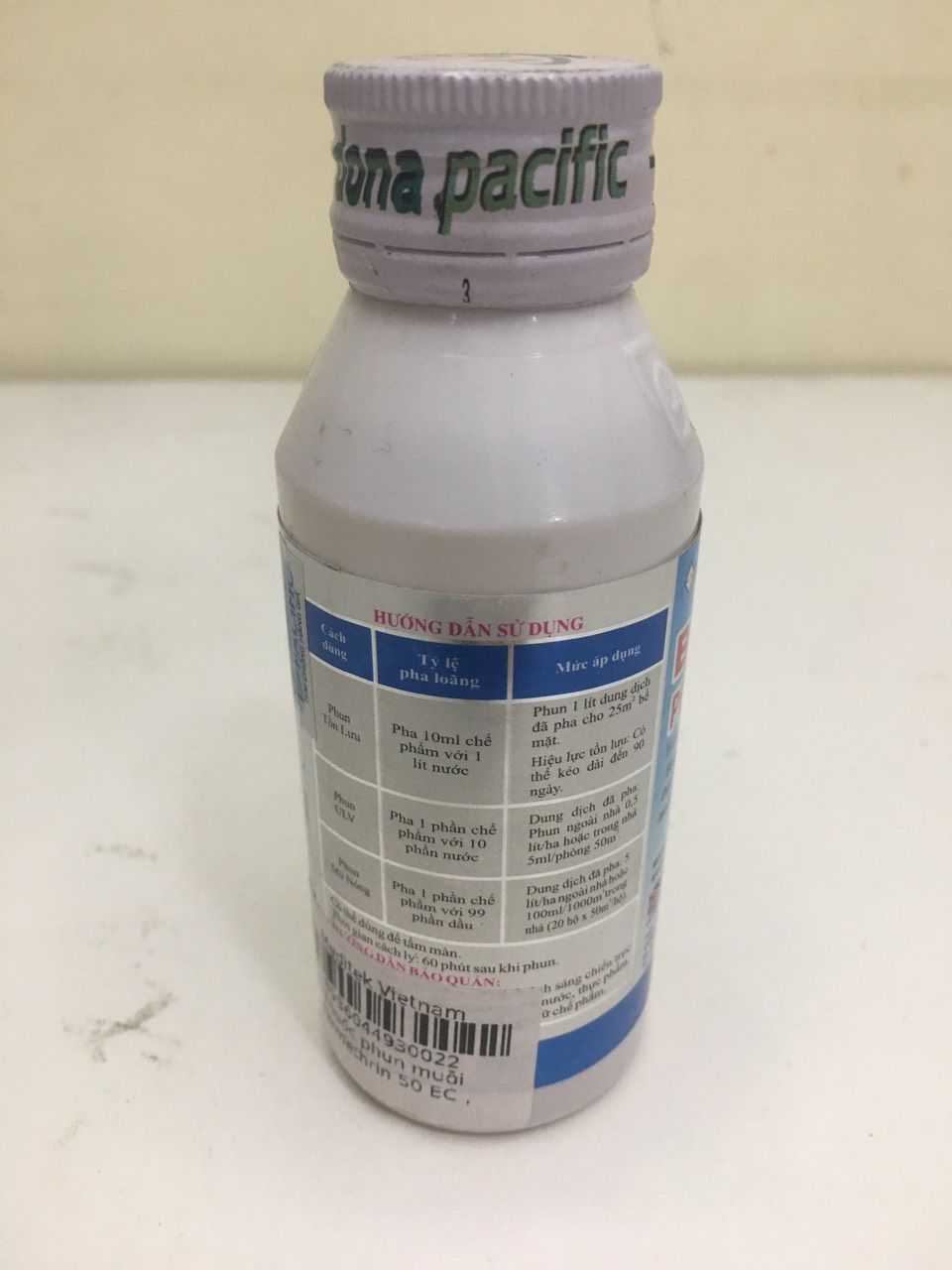 Thuốc phun muỗi Permethrin 50 EC (1Lọ=100ml)