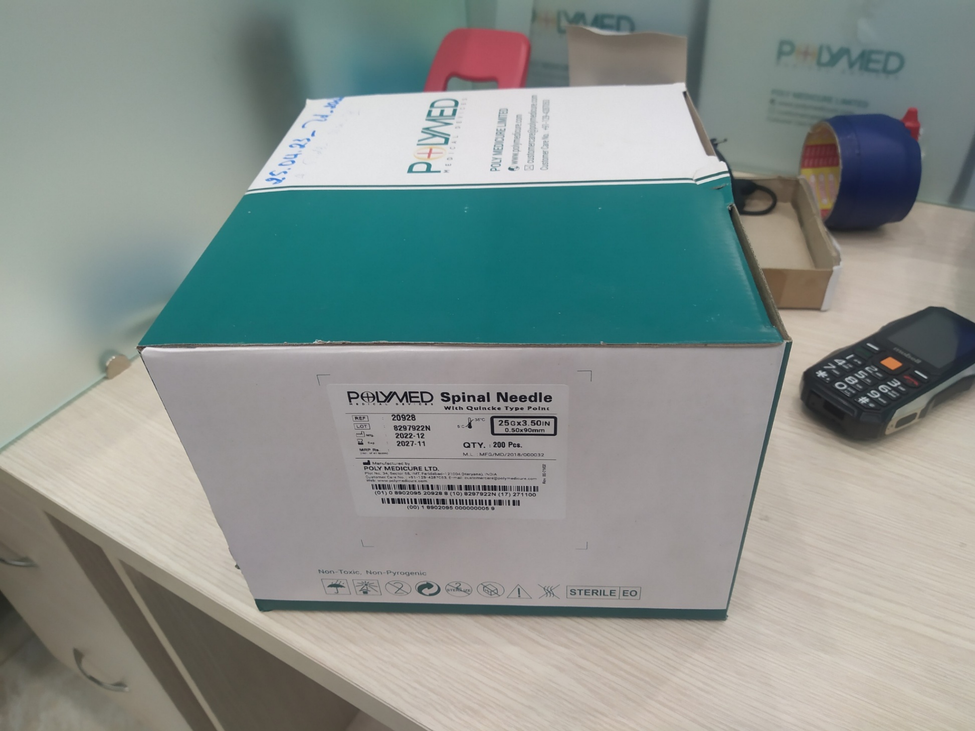 Kim chọc dò tủy sống - Spinal Needle, Poly Medicure Limited