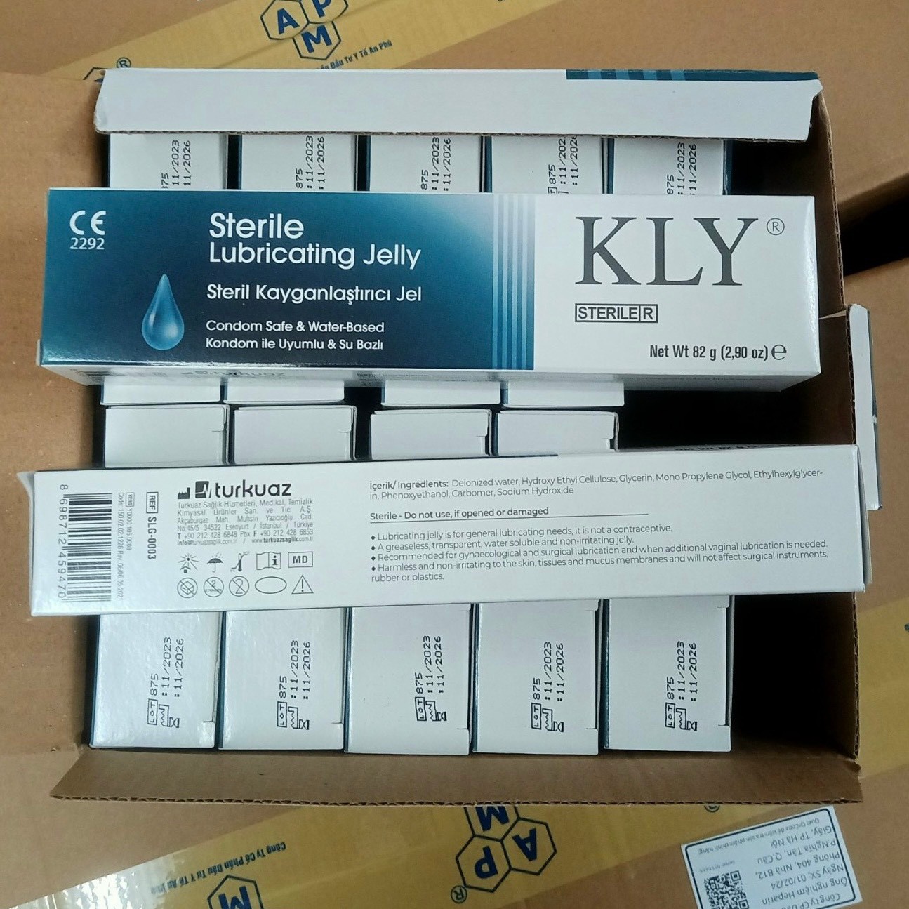 Gel bôi trơn Kly (Tuýp=82Gr)