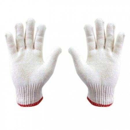 Găng tay len trắng ngà 50g