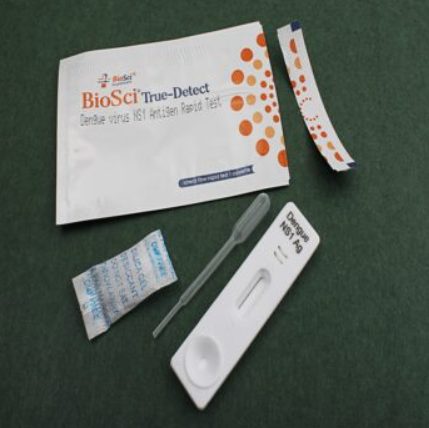 Test nhanh sốt xuất huyết , Biosci Healthcare, Ấn Độ (Hộp = 25 test)