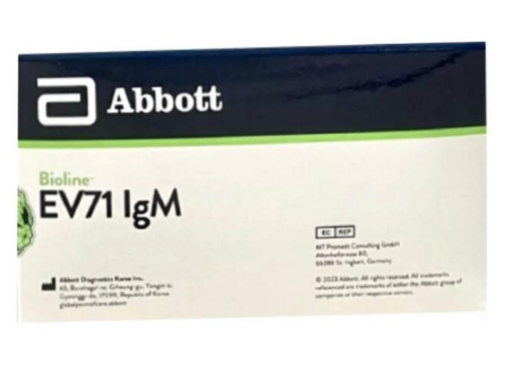 Test Bioline™ EV71 IgM, Abbott, Hàn quốc (Hộp = 25 test)