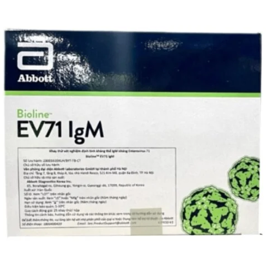 Test Bioline™ EV71 IgM, Abbott, Hàn quốc (Hộp = 25 test)