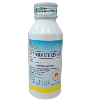 Thuốc diệt muỗi Permethrin 55 EC (Lọ=100 ml)