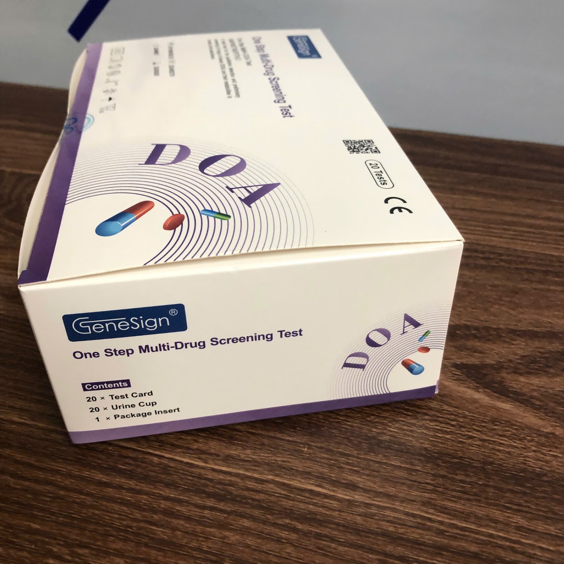 Test thử ma túy tổng hợp Multi 4 Drug, Genesigns Trung Quốc (Hộp=20 test, Thùng=960 test)