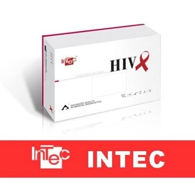 Test thử nhanh HIV 1&2 Intec, Trung Quốc (Hộp=50 test)