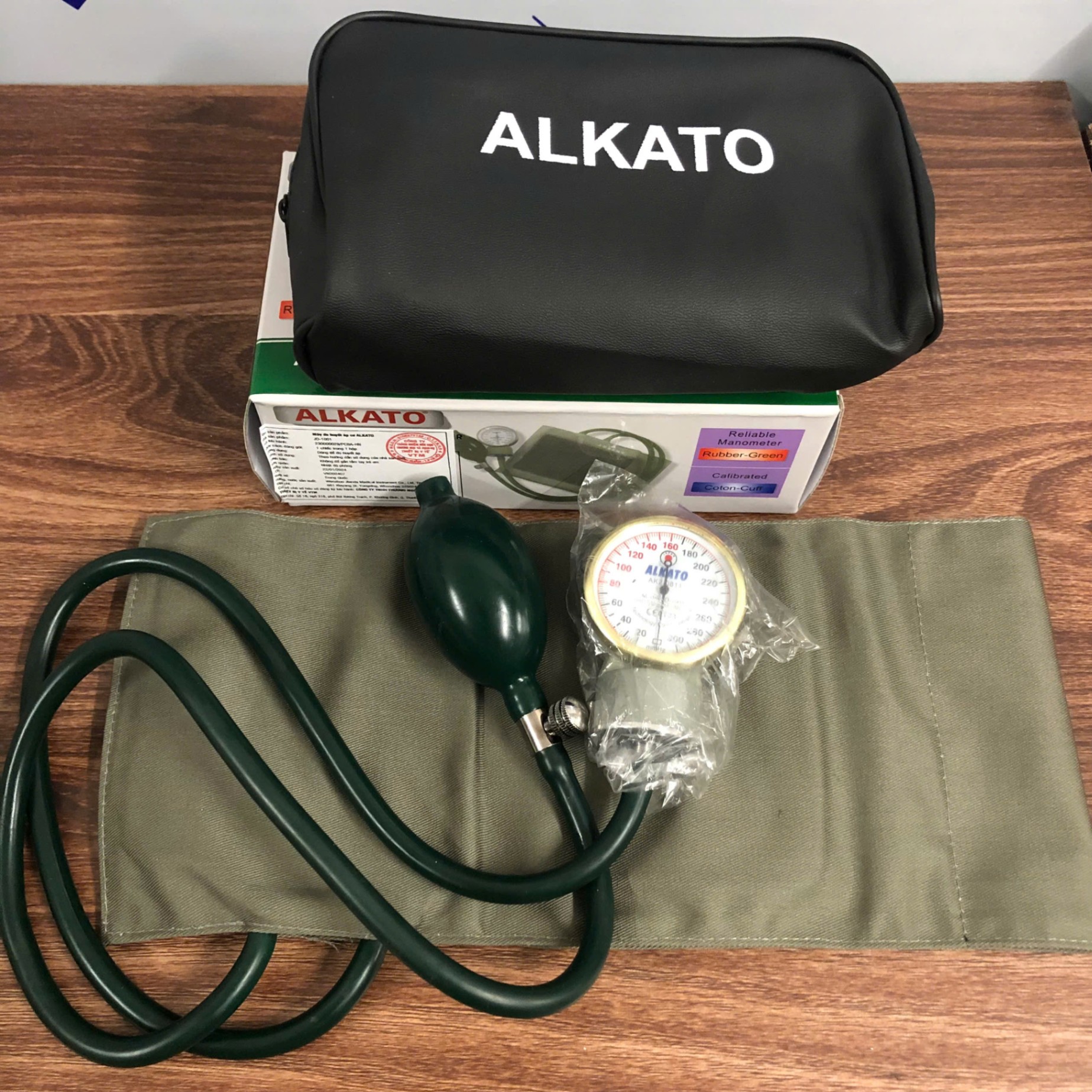 Máy đo huyết áp cơ ALKATO Wenzhou Jianda, Trung Quốc (Hộp=1 Cái)