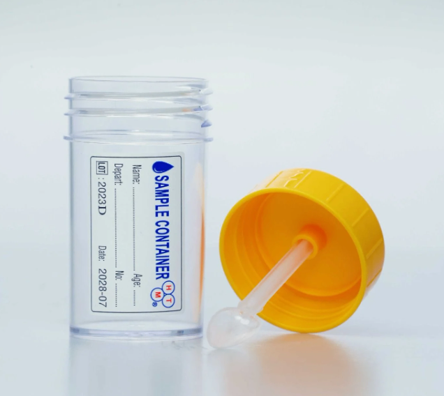 Lọ nhựa đựng phân không có chất bảo quan 50ml Hồng Thiện Mỹ, Việt Nam (Bịch=100 Lọ)
