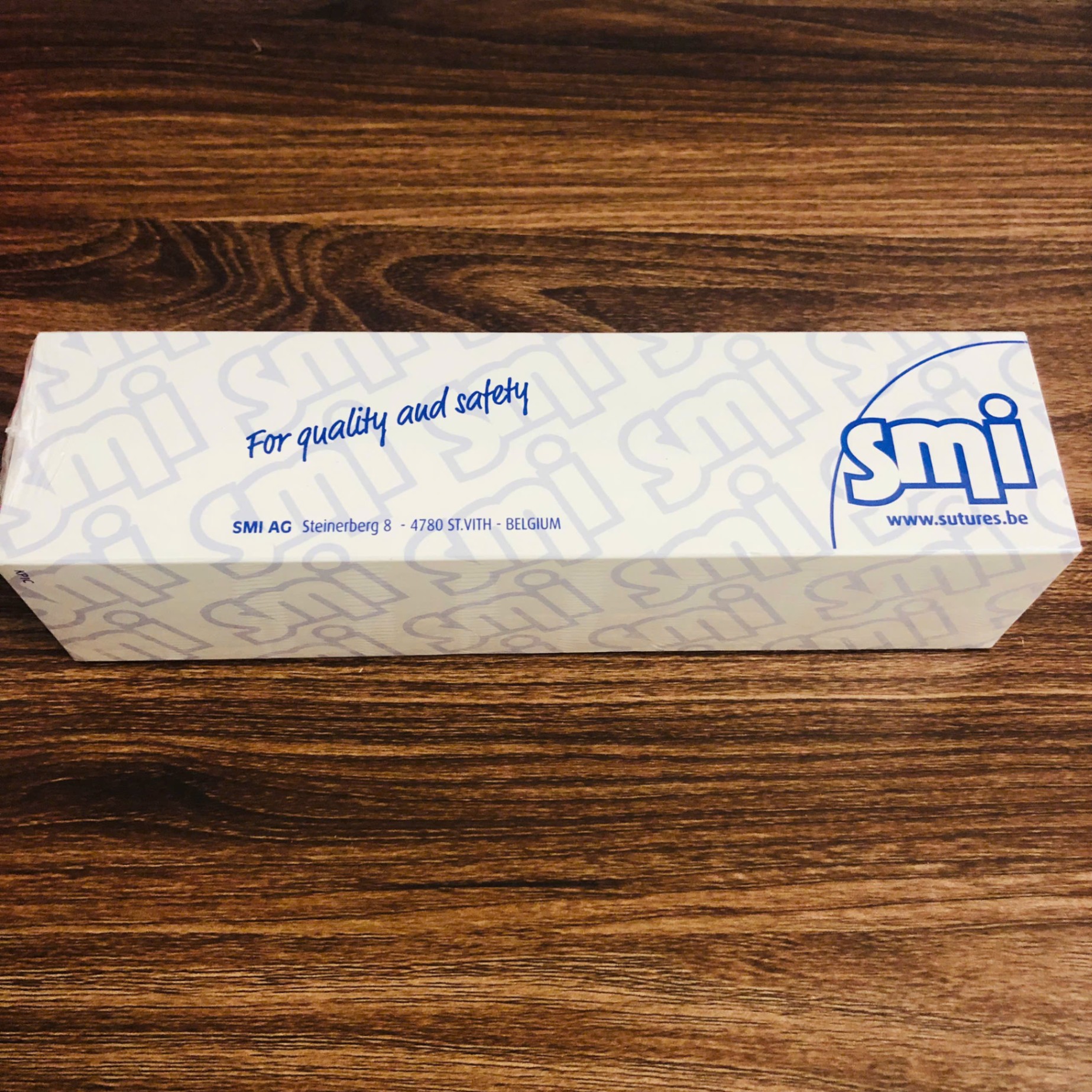 Chỉ không tan tổng hợp polypropylene số 6/0, SMIAG, Bỉ ( Hộp=12 sợi)