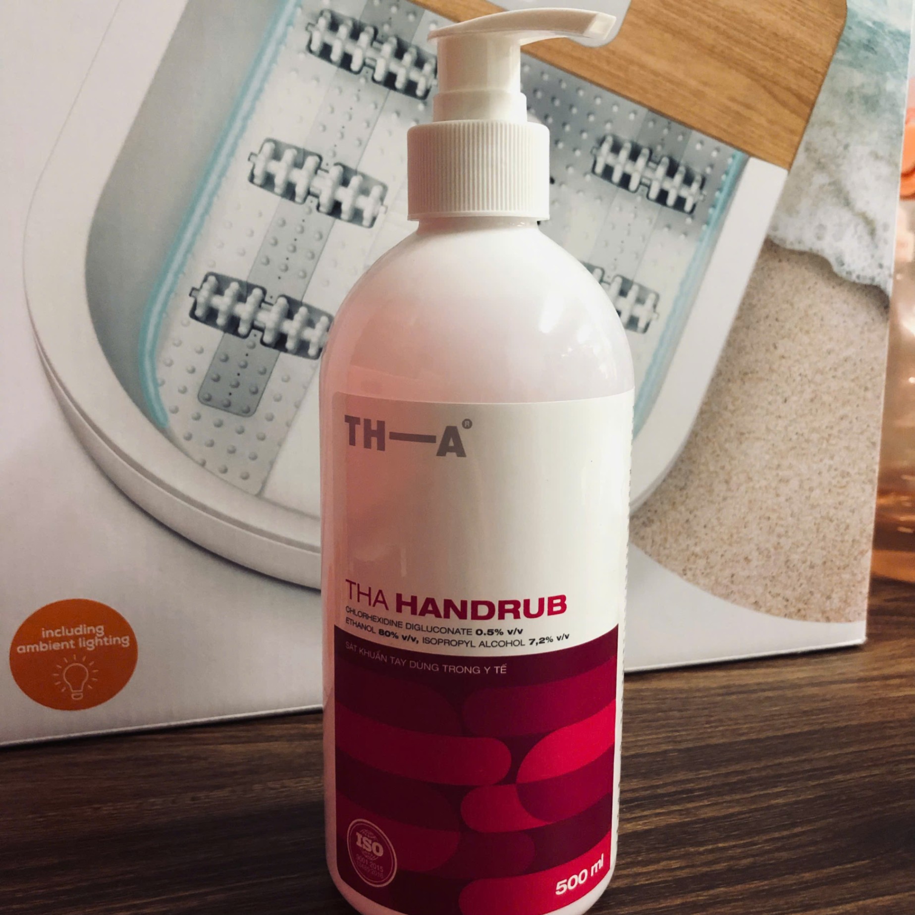 Dung dịch sát khuẩn tay dùng trong y tế TH HANDRUB (Chai=500ml)