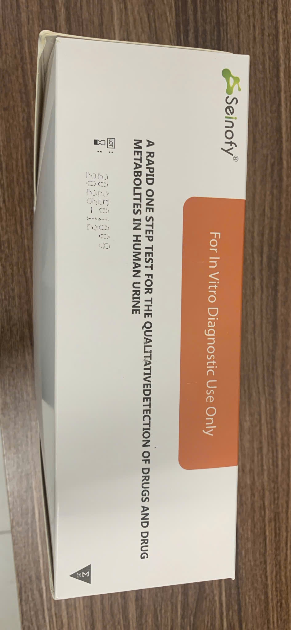 Test ma túy 5 chân, Khay thử xét nghiệm định tính phát hiện chất gây nghiện (MOP/AMP/THC/ Codeine/Heroin), Zhejiang Anji Saianfu Biotech, Trung Quốc (Hộp=25 test)