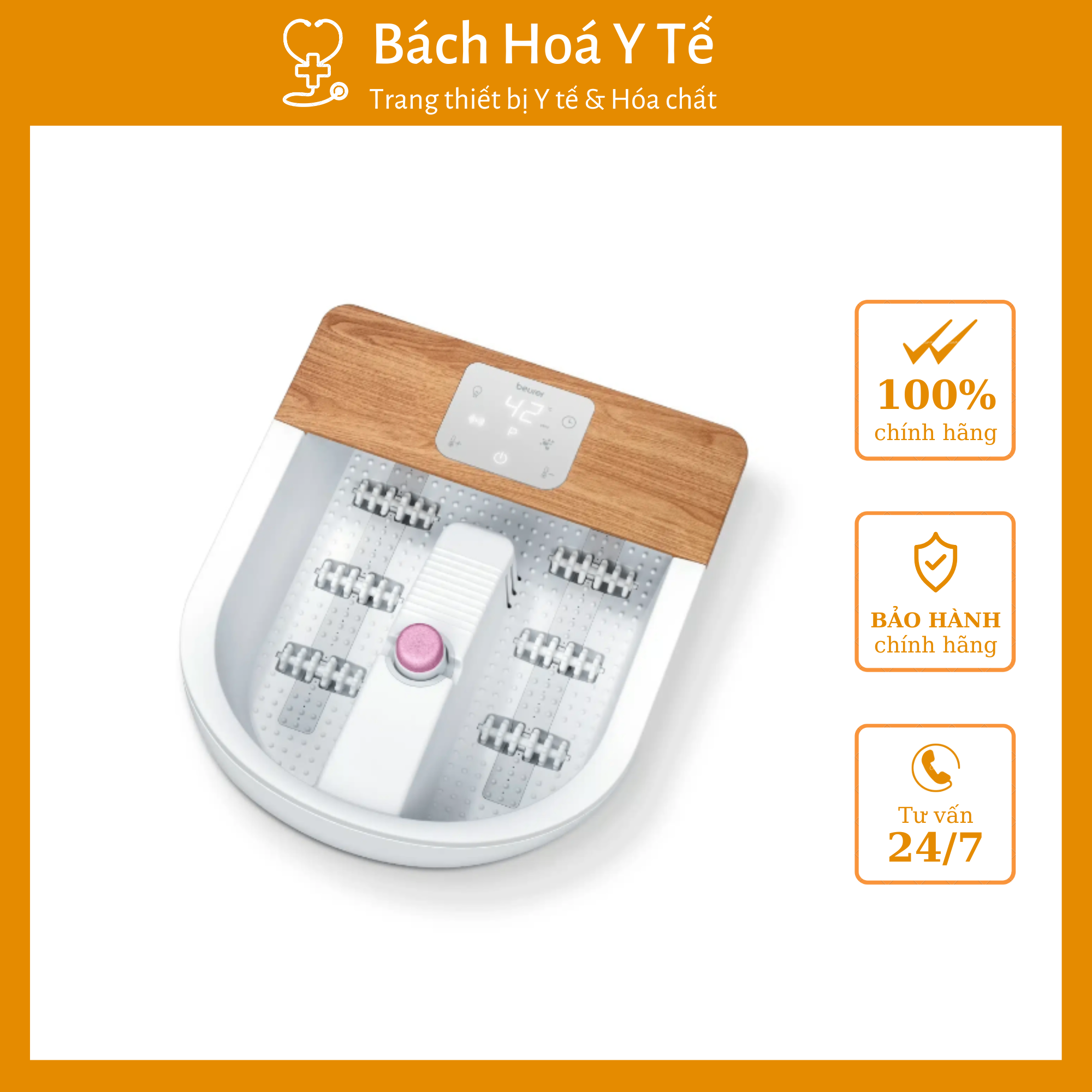 Bồn ngâm chân massage Beurer, Đức FB65