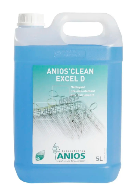 Dung dịch khử khuẩn dụng cụ Anios® Clean Excel D (Can=5 Lít, Thùng=20 lít)