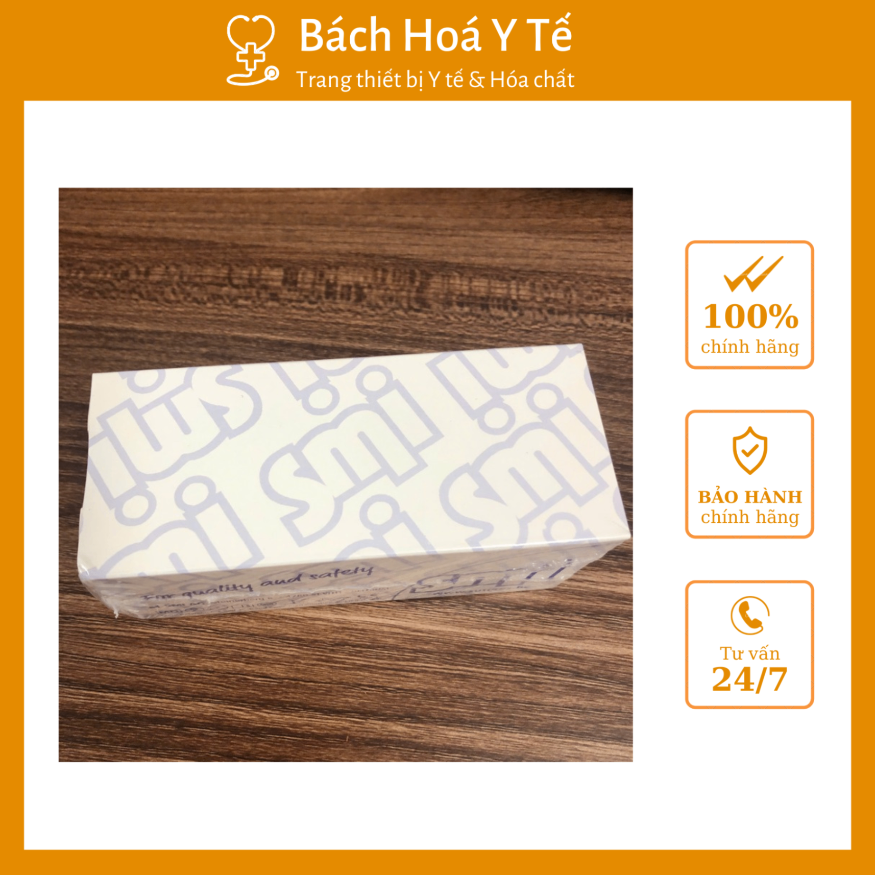 Chỉ Daclon Nylon số 10/0, PT mắt -ON101 SMI AG BỈ (Hộp=12 sợi)