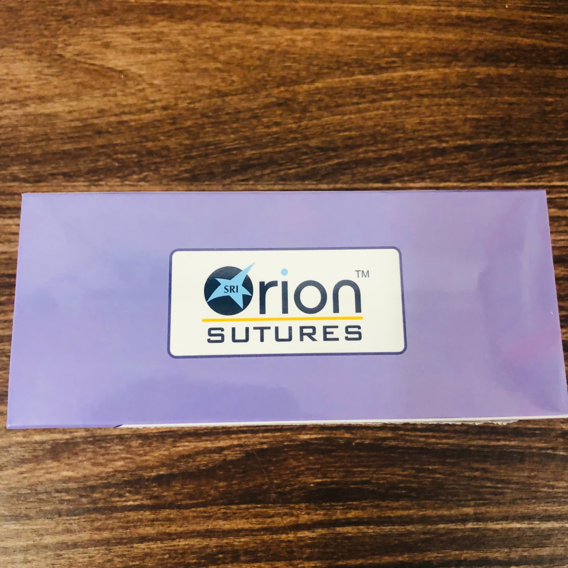 Chỉ phẫu thuật Oryl 910 số 1, Orion Sutures Ấn độ (Hộp=12 sợi)