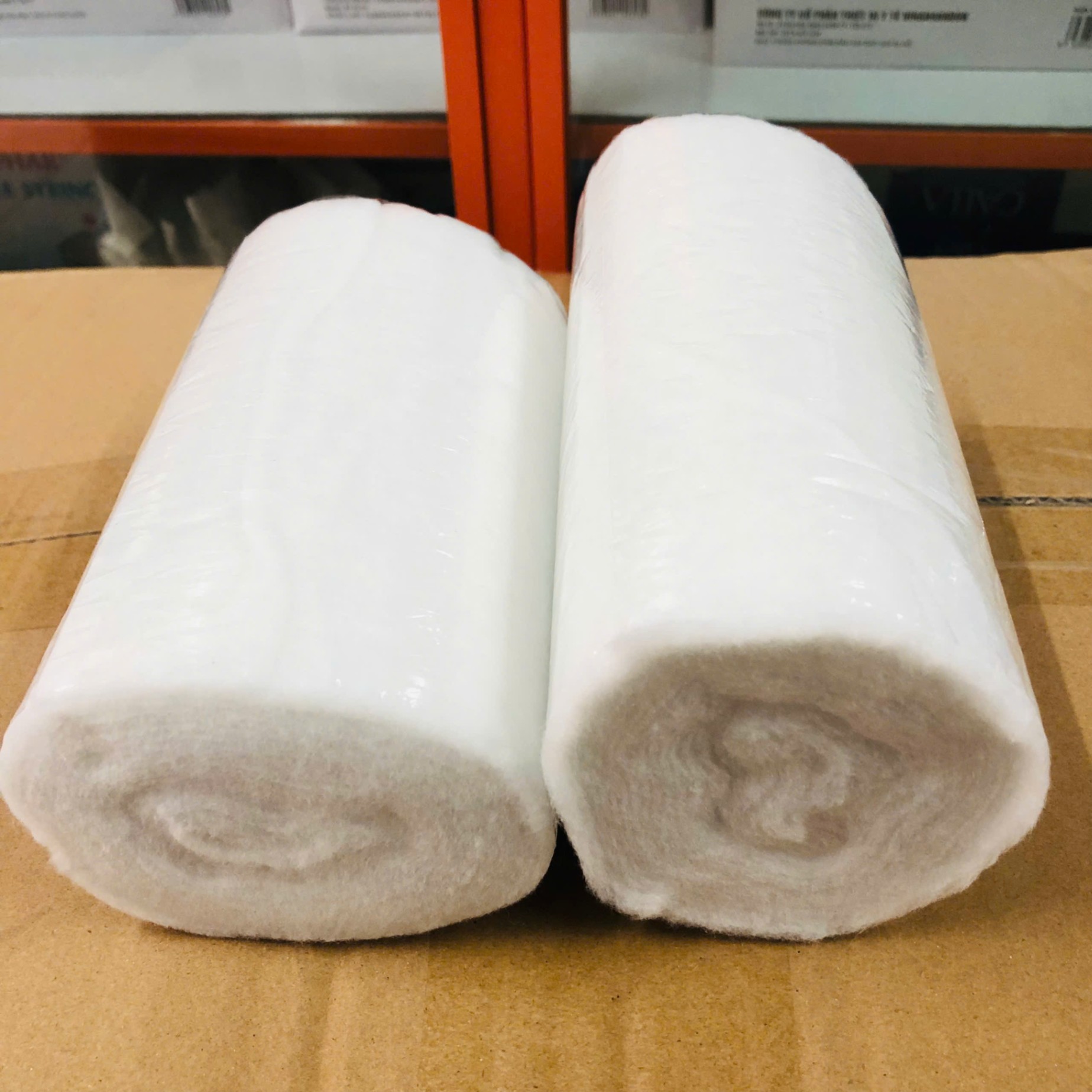 Bông lót bó bột cỡ 10 cm x 365cm, An Lành; Việt Nam (Thùng=240 cuộn)