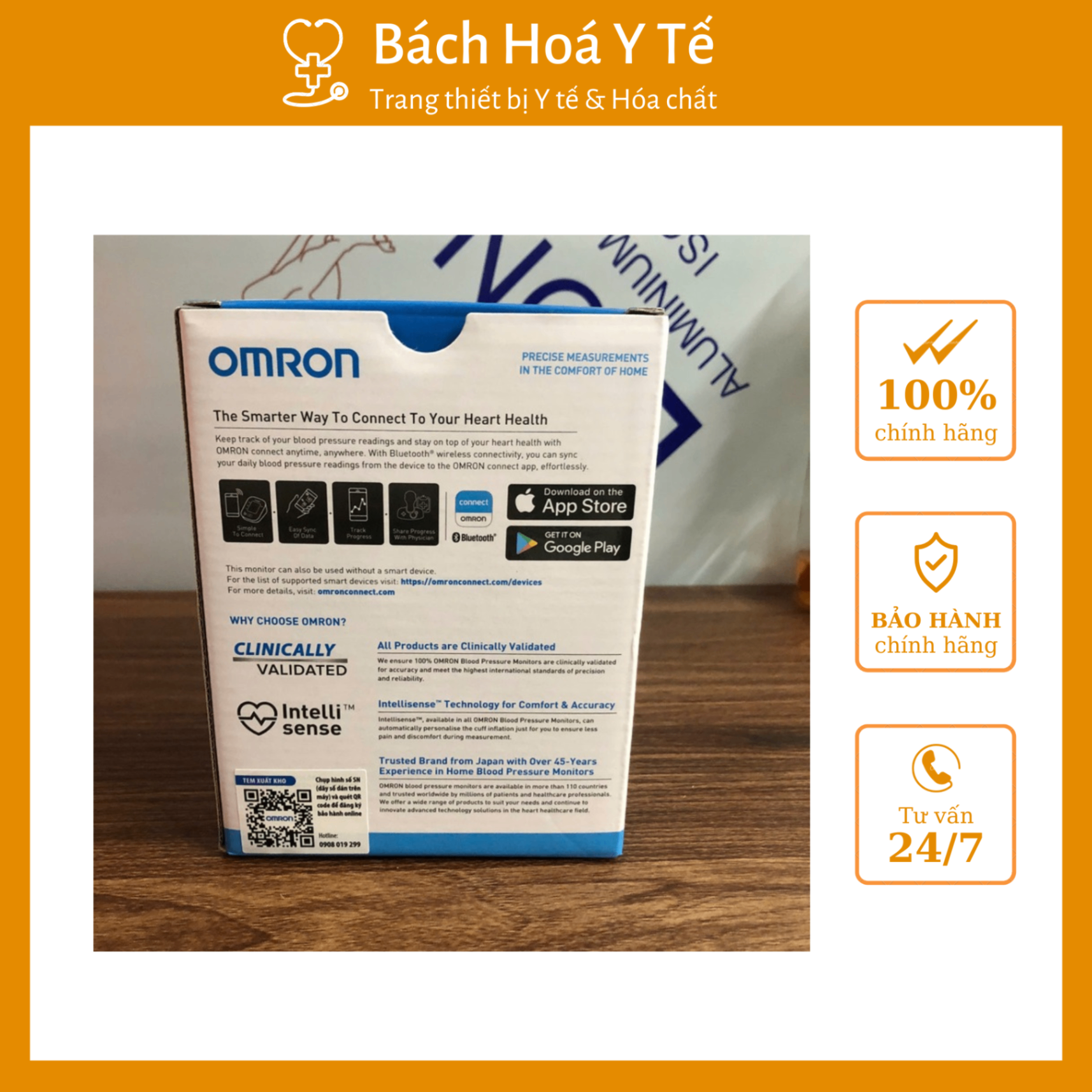 Máy đo huyết áp tự động HEM-7142T2, OMRON, Trung Quốc (Hôp=1 cái)