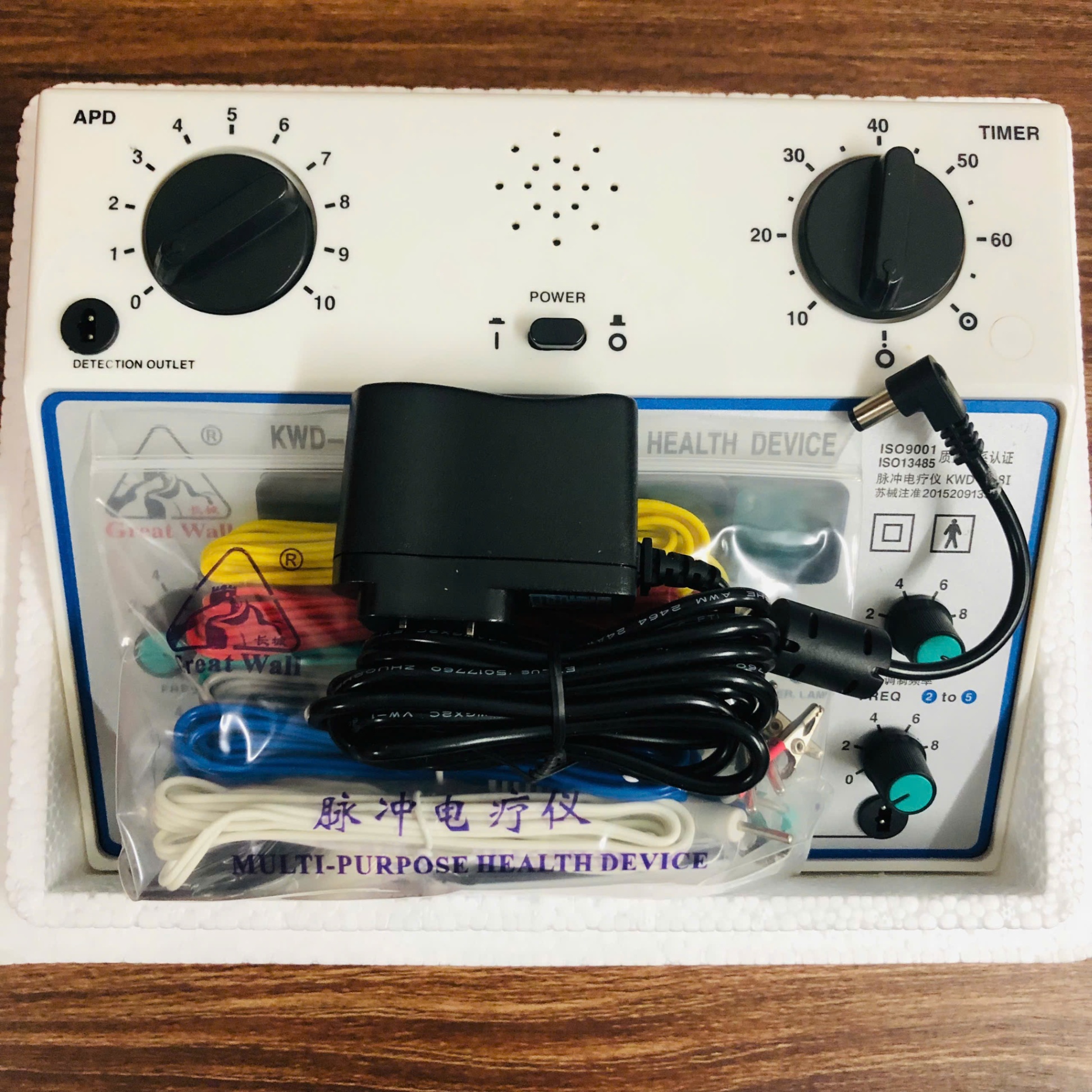 Máy điện châm, Changzhou Wujin Great Wall Medical Instrument, Trung Quốc (Hộp=1 Cái)