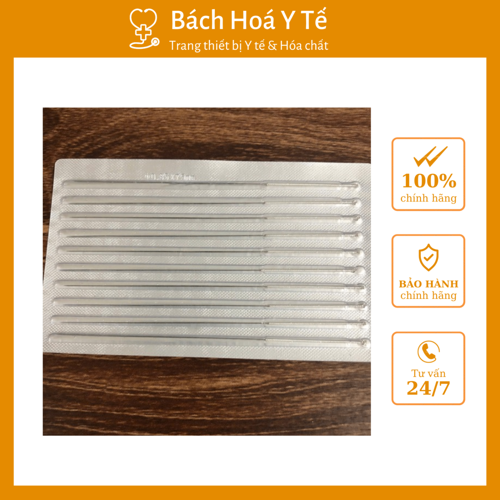 Kim châm cứu vô trùng Hải Nam
